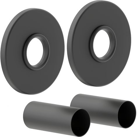 Mexen Uni-Term R set singolo di copertura per radiatore, antracite - W904-000-66 (1/3)