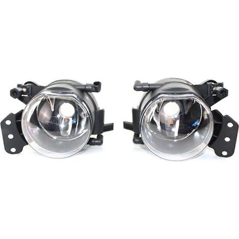 1 paire de coques de feux antibrouillard avant sans ampoule pour BMW E60 (1/4)