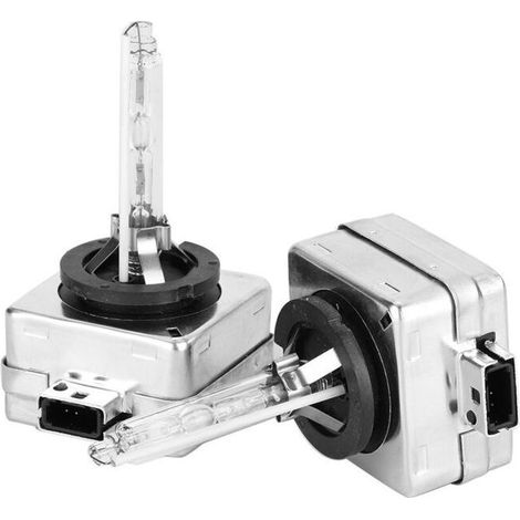 SJLERST Ampoules au xénon D1S, 2 pièces 12-24 V 35 W 6000 K HID ampoule au xénon phare de voiture ampoules de rechange (1/5)