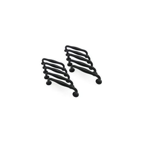 10 tiradores para puertas de armarios de cocina y pomos para cajones, tiradores para armarios y cajones, tiradores para muebles de dormitorio, espaciado entre orificios de 96 mm. (1/5)