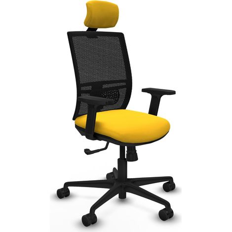 Bürostuhl piqueras y crespo Yunquera schwarz Schaumstoff hoher Dichte (1/2)