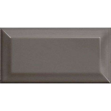 Eiffel Art Construction – Carrelage mural métro parisien gris brillant 7,5x15 cm – Pâte pleine – Effet rétro – Vendu par boîte de 0,50m2 (1/3)