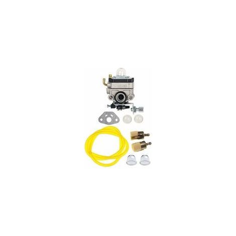 Compatible with motoculteur Honda GX31 GX22 FG100 Little Wonder Mantis HHE31C HHT31S UMK431 UMK431K1, avec Poire d’amorçage, Joint d’étanchéité, Filtre et Tuyau de Carburant (1/4)
