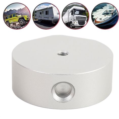 Adaptateur de montage pour trépied Starlink Mini en aluminium avec filetages 1/4"-20 et 3/8"-16, compatible avec la plupart des tailles de trépieds courantes. (1/5)