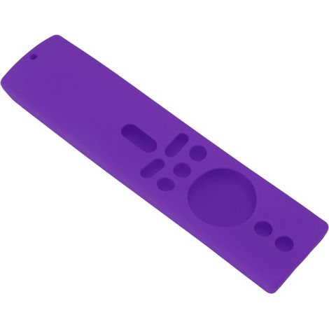 Étui de protection antidérapant en silicone pour télécommande Xiaomi Mi Box S et Xiaomi Mi TV Stick (violet) (1/5)