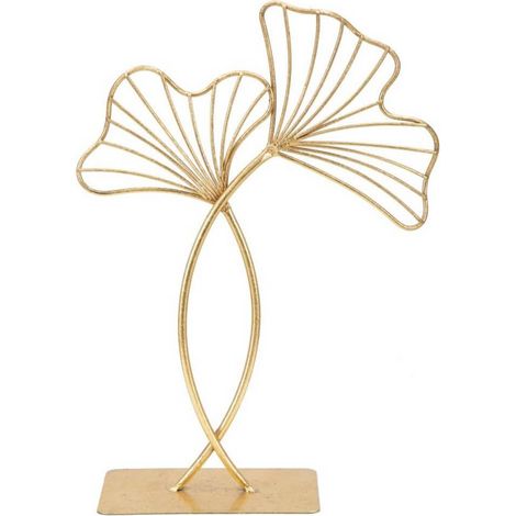 Soprammobile moderno in metallo dorato con albero di farfalle - FARFLIA (1/5)
