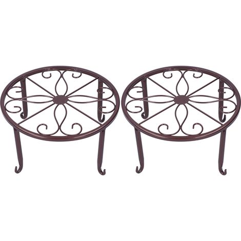 de 2 supports pour plantes pots de fleurs supports pour