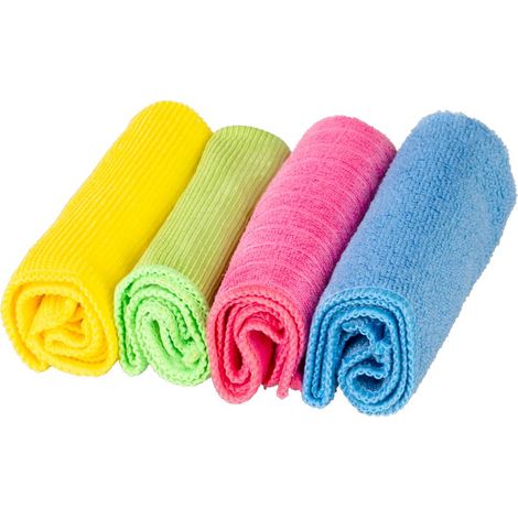 Tuch MagicHome, Mikrofaser, Packung 4 Stk.