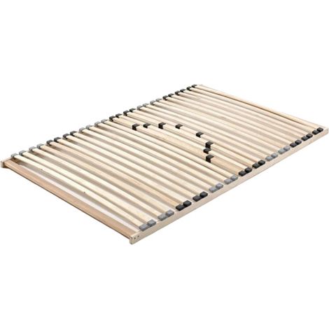 Sommier Enfant "26 Lattes" 140x200cm Beige (1/2)