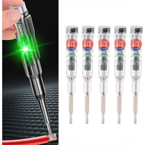 Stylo testeur de lumière colorée haute luminosité ANENG, stylo testeur de buzzer multifonctionnel pour la maison (1/5)