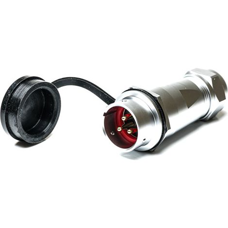 Connecteur industriel 3 contacts, Suspension libre, raccordement A visser ( Prix pour 1 )