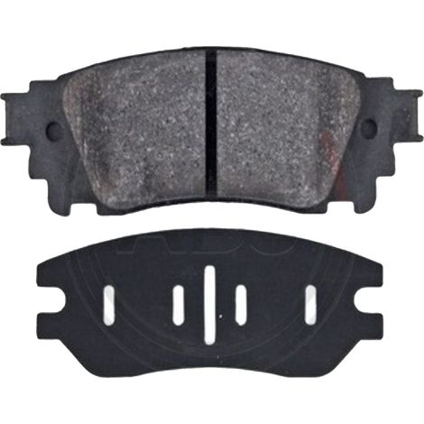 KIT PASTIGLIE FRENO POSTERIORI compatibile con LEXUS NX (Z1) / PASTIGLIE FRENANTI AUTO OEM P83166 , / SOSTITUZIONE DIRETTA / BASSA POLVERE / SILENZIOSO