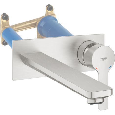 GROHE Mezclador de lavabo de pared Lineare Supersteel Talla L (1/4)