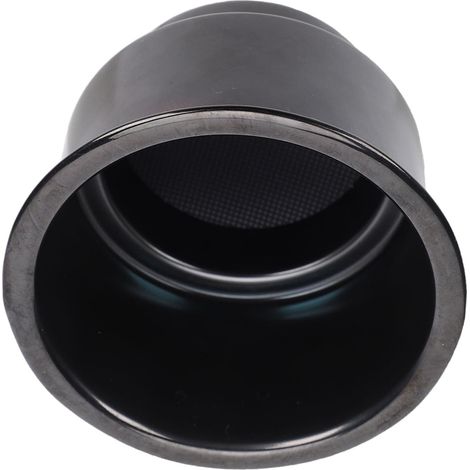 Porte-gobelet Encastrable en Métal Noir de 91 Mm, pour Camping-Cars, Bateaux, Terrasses, Remorques et Sièges Inclinables de Voiture. Trou D'installation de 93 Mm. (1/5)