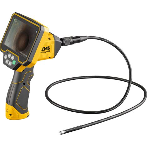 Rems – Caméra d'inspection étanche Ø5,5 mm – Câble semi-rigide 1,5 m – Écran LCD couleur 3,5 pouces avec zoom numérique – Stockage sur MicroSD (1/10)