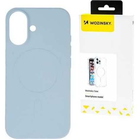 Coque - Silicone Liquide - Compatible Avec Smartphone 6 8 Pouces - Antichoc Et Antirayure - Bleu - 1 Unite (1/5)