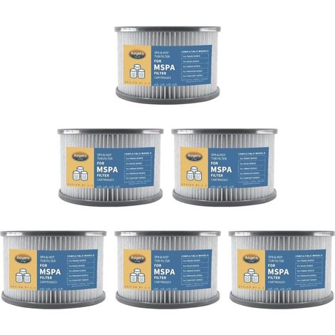 Filtre pour Mspa. Filtre Spa pour Mspa Lite. Cartouche de Filtre pour Piscine Mspa Whirlpool (1/5)