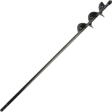 Tarière pour plantes de jardin, bulbes de fleurs, planteuse rapide pour semis de bulbes, foreuse pour trous de clôture (1/2)