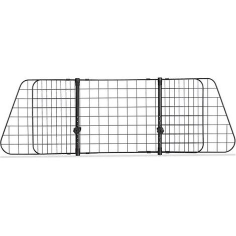 Grille de séparation pour chien - Porte-bagages arrière universel - Réglable - 106-145 cm (1/2)