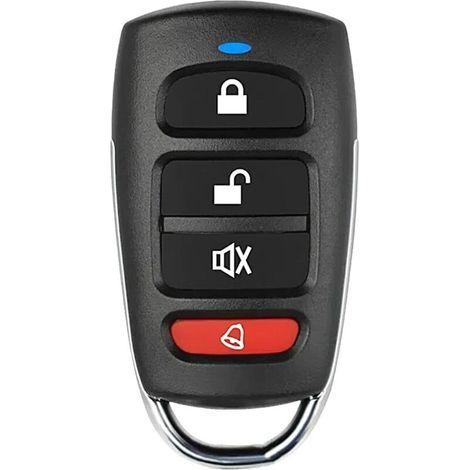 Universelle télécommande sans fil clavier 433MHz,Portable longue Distance alarmes de sécurité porte de Garage porte clés accessoire(Caractère Boutons) (1/5)