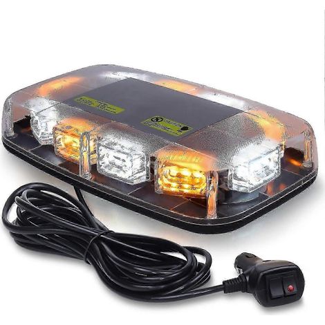 Feu stroboscopique à LED - 36 LED haute intensité, mini-lampe clignotante de signalisation de danger (1/5)
