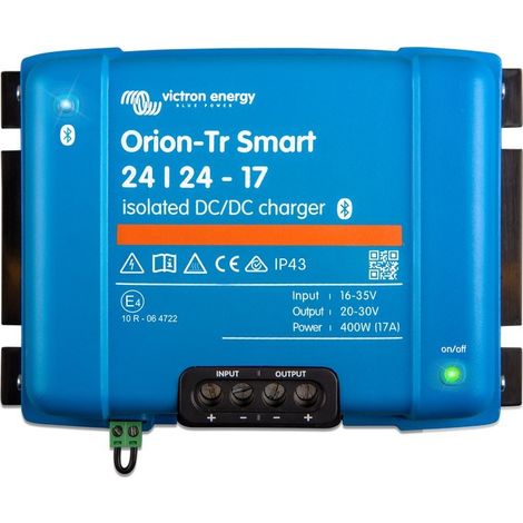 Orion-Tr Smart 24/24-17A (400W) avec isolation galvanique