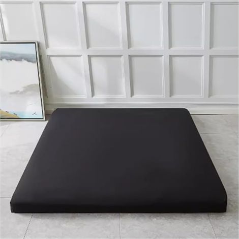 Japanischer Futonmatratzenbezug 90 x 190 cm – Weicher Baumwollstoff – 360°-Rundumschutz – Praktischer Reißverschluss (1/5)