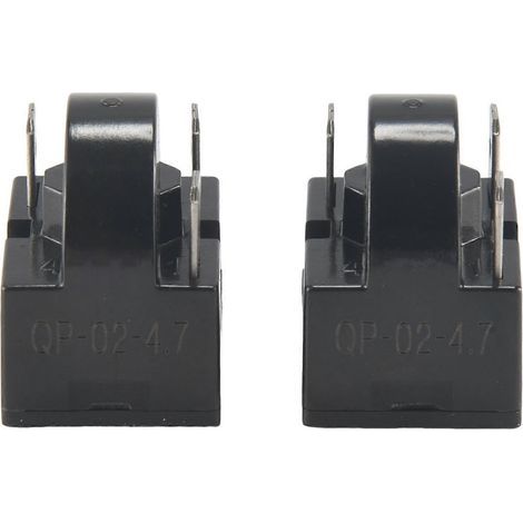 Relais de démarrage PTC 4.7 ohms à 3 broches QP2-4.7/QP2-4R7 pour réfrigérateur. compatible avec la plupart des mini-réfrigérateurs. (1/5)