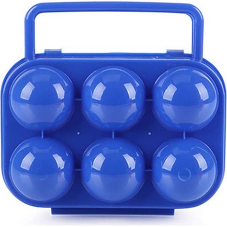 Rangement pour œufs, réfrigérateur à œufs à 6 niveaux, boîte de rangement en plastique, protection anti-fuite et antichoc, porte-œufs portable, idéal pour le camping, les pique-niques, la cuisine et l