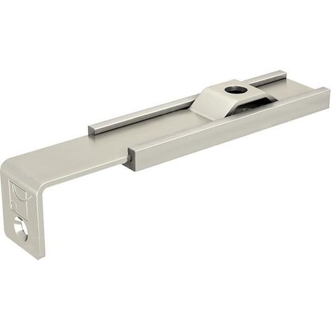 Mantion 11036L-1 Winkelplatte für Aluminium-Schiebetüren