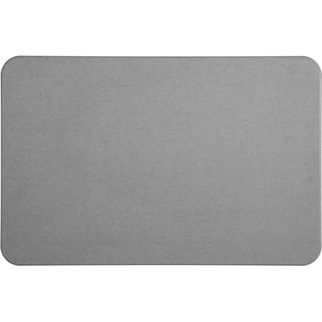 Tapis bain diatomite gris 39x60cm Five (1/4)