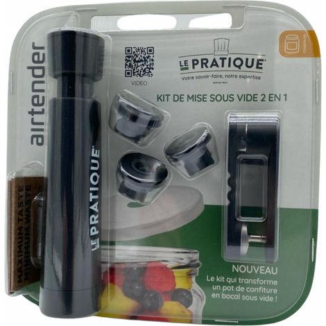 Kit sottovuoto 2 in 1 - Le Pratique X Airtender - Le Pratique