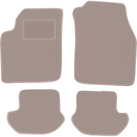 Tapis en velours beige pour : Ford Ka MK1 à hayon (1998-2006) (1/5)