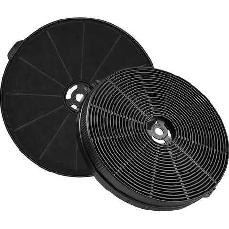 2 PCS Filtre Charbon Hotte, 175x25 mm Filtre a Charbon pour Hotte Aspirante, Compatible avec Multiples Marques et Modèles Par exemple pour Cosmo 5MU30/5MU36 (1/5)