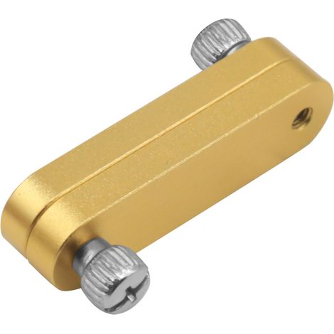 Guía de marcado para carpintería, regla de acero, plantilla de posicionamiento de aleación de aluminio, herramienta de marcado para carpintería, metal y plástico. (1/4)
