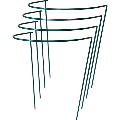 Garden Hoop Plant Bow Support System 30cm x 45cm (Pack of 4)