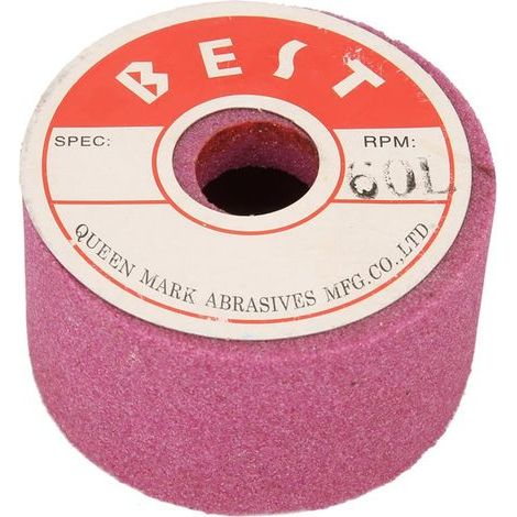Meule à cup en corindon céramique 75x40x20 mm Grain 46 Rouge pour débourrage et polissage précis sur pierre bois (1/5)