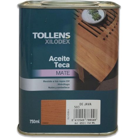 Aceite teca de java 750ml Tollens