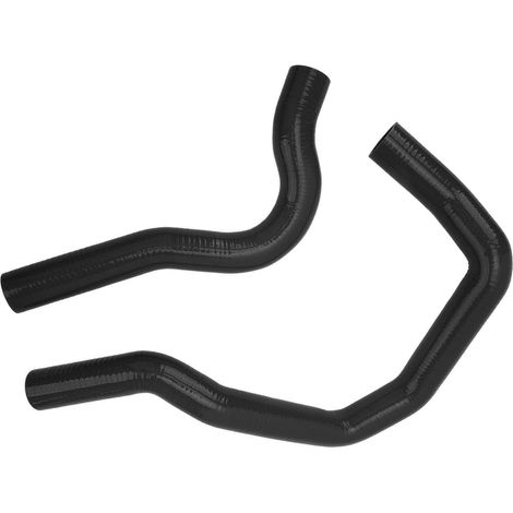 Kit Durite Radiateur Silicone Haute Température Résistant Flexible Tuyau de Refroidissement pour Civic Type-R EK4 EK9 Noir (1/5)