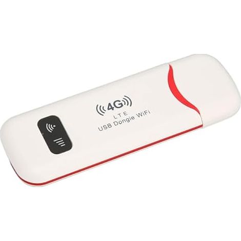 Routeur 4G WiFi Portable, Hotspot Mobile USB avec Carte SIM, LTE sans Fil, Cryptage WPA/WPA2, 10 Utilisateurs (1/5)