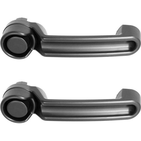 Deux poignées de porte extérieures compatibles avec les modèles Jeep Wrangler (JK) 2007-2017 4589164AI