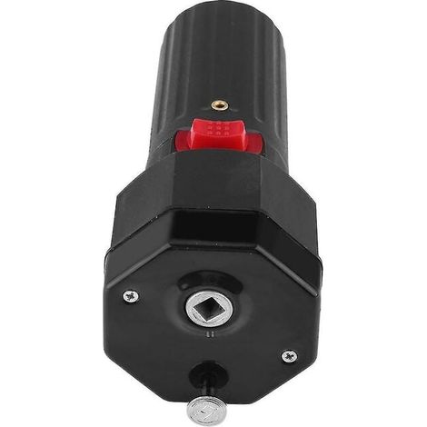 Moteur de barbecue noir , moteur de gril en plastique utilisant un moteur de tarière de barbecue à vitesse variable (1/5)