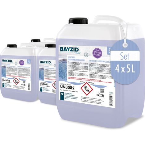 4x 5 L BAYZID® Winterfit Überwinterungsmittel