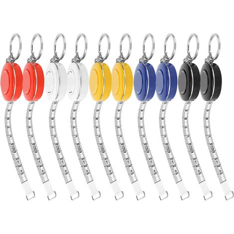 Lot de 10 mètres ruban souples de 5 couleurs, accessoire de couture. (1/5)
