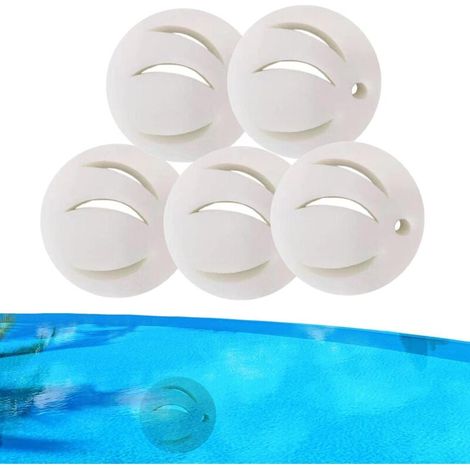 Lot de 5 éponges absorbantes d'huile pour piscine - Filtre de piscine - Boule éponge absorbant l'huile pour piscines, baignoires, spas (1/5)