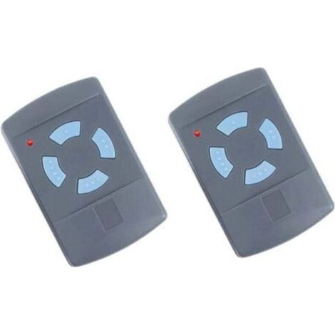 Sdre HSM4 868 MHz Garagentor-Fernbedienung mit 4 Tasten, blau. Ersetzt Hörmann 868 MHz Sender: HS4, HSM2, HSP4, HS1, Tubauto HSM4, Tubauto HS4, 2er-Pack. (1/4)