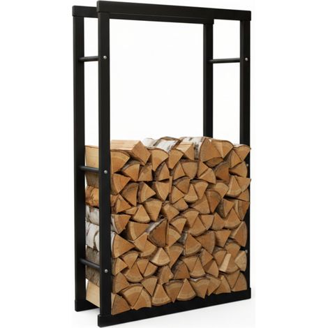 Zelsius Kaminholzregal  60 x 25 x 150 cm  Brennholzregal für Innen und Außen