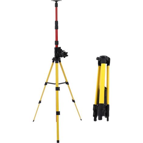 Eosnow 114 bis 388 mm Stützpol Stahl aus Edelstahl Multifunktional Teleskopstange mit einstellbarer Basis 5/8in 1/4in