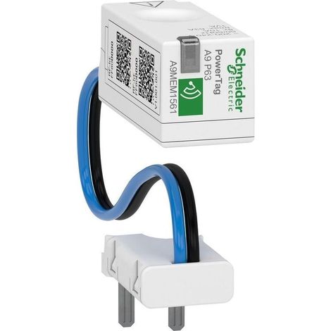 Sensore di misura radiofrequenza PowerTag 1P+N 63A a monte - A9MEM1561