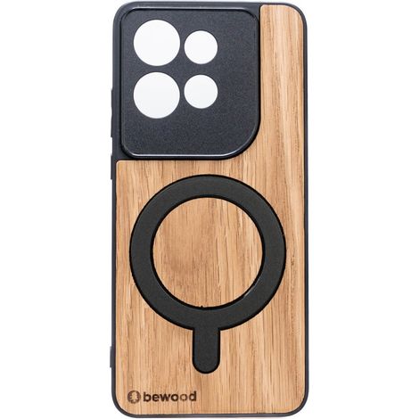 Custodia in legno Bewood per Motorola Edge 50 Neo OAK con MagSafe (1/2)